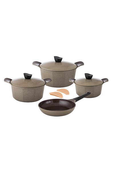 Jewel GRANITE COOKWARE SET 9 PCS