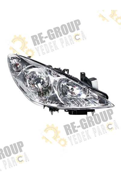 İthal PEUGEOT 307 ÖN FAR MERCEKLİ MAKYAJLI KASA 2006-2009 SAĞ 620686