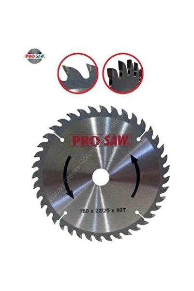 Gürçay ProSaw 16300 Daire Sunta Testeresi 190x30/20mm 40 Diş