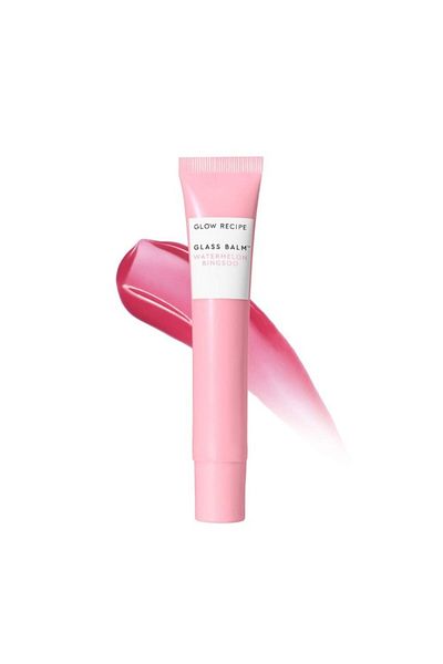 GLOW RECIPE Glass Balm Lip Treatment for Shine & Hydration Watermelon Bingsoo 15 g