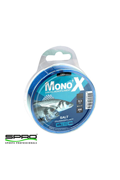 Spro Ctec Mono Salt 0,40mm Mavi Misina 1/1