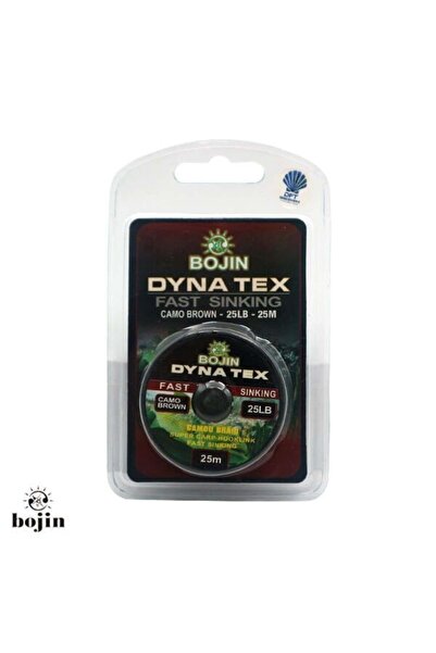 DFT BOJIN Dynatex سريع الغرق 25 رطل 25 م. بني مموه