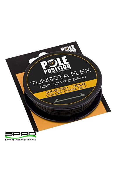 Spro Tungstaflex Dark Silt Örgü Misina 30lb 18m