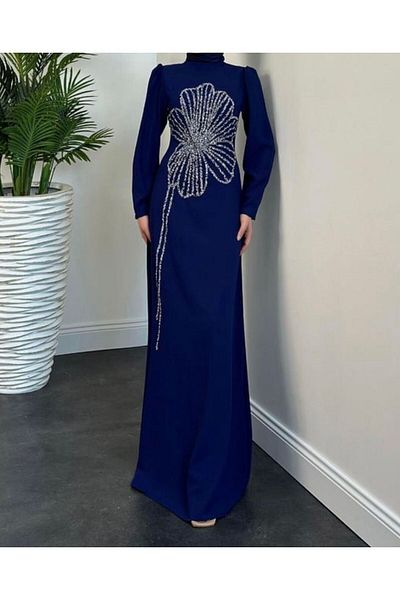 Raya Gym Nursema Floral Evening Dress