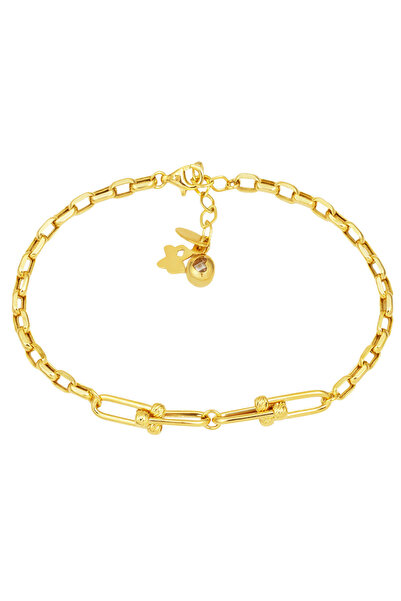 Bilezikci Tiffany Halkalı Altın Bileklik