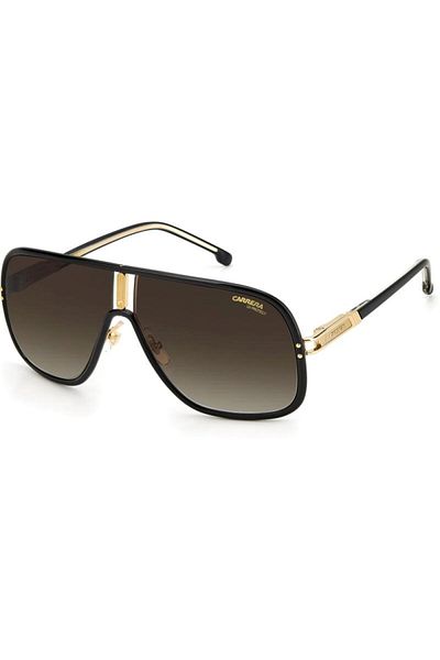 Carrera Carrera FLAGLAB 11 R60/HA Men's Sunglasses, Black, Aviator, 64 mm