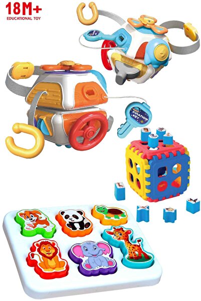 Oruç Oyuncak Eğlendirici Eğitici Çok Amaçlı Aktivite Oyuncağı Neşeli Dostlar Bultak Set