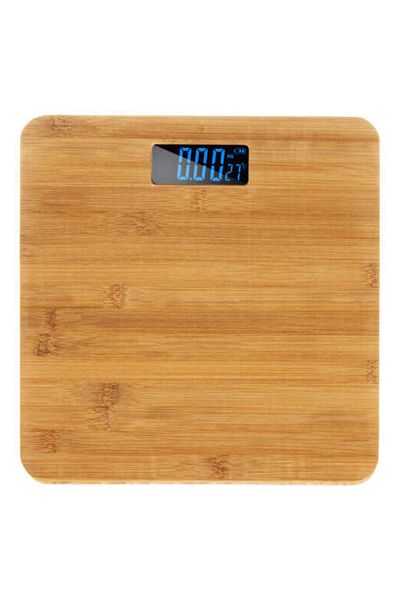 varioshop VarioShop® Body Scale, Bamboo LCD, Eco-Friendly Design, Large Display, Automatic Shutoff, Pic