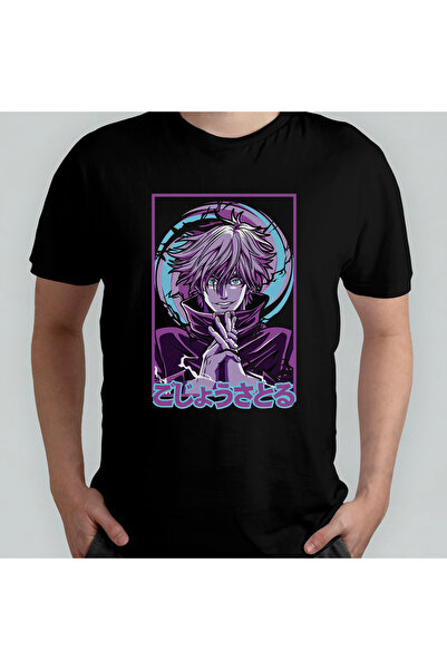 Pixxa Jujutsu Kaisen Unisex 100% бавовняна футболка з круглим вирізом Модель 9