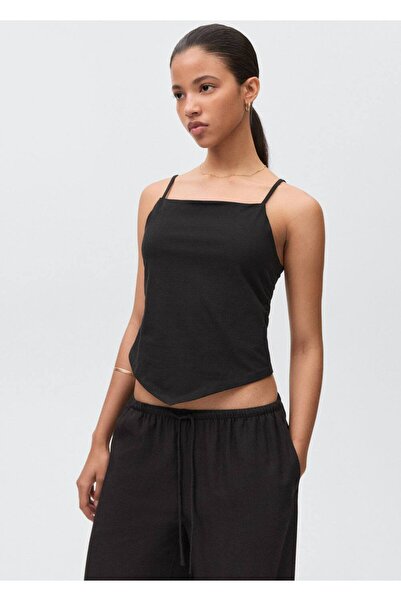 Mango Teen Bluza sa bandanom u obliku V-izreza