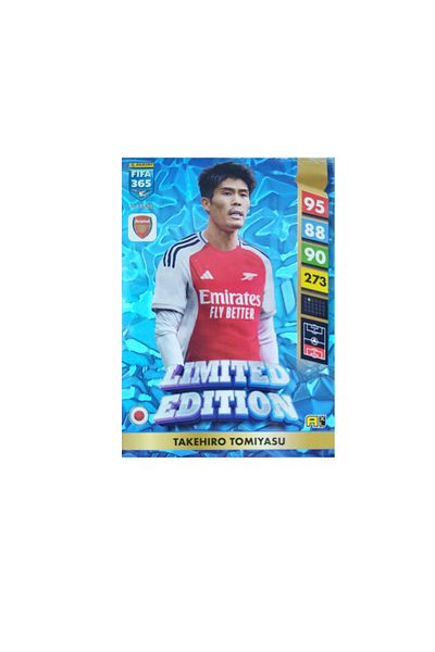 Panini Fifa 365 Adrenalyn XL 2025 Limited Edition Takehiro Tomiyasu