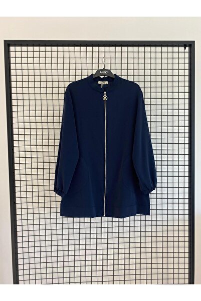 Armine Trend Yeni Sezon Modaayka Sırtı Taşlı Tunik-ceket Krep Kumaş 25dsb552