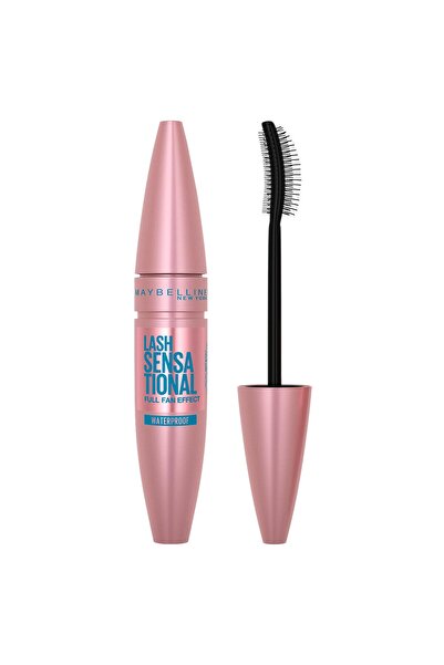 Maybelline New York Maybelline, Lash Sensational, Waterproof, Volumizing, Mascara, Black, 9.5 ml