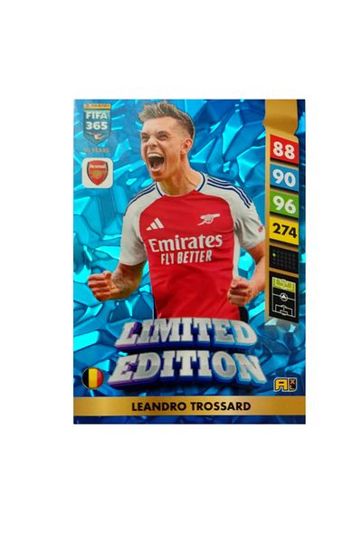Panini Fifa 365 Adrenalyn XL 2025 Limited Edition Leandro Trossard