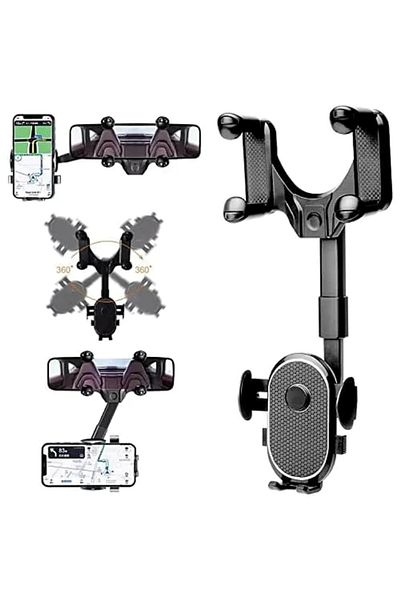 OEM Universal 360 Degree Rearview Mirror Holder for Mobile Phone