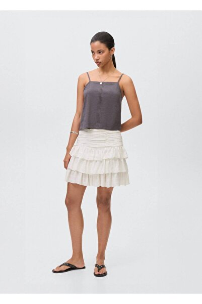 Mango Teen Volană și fustă strânsă