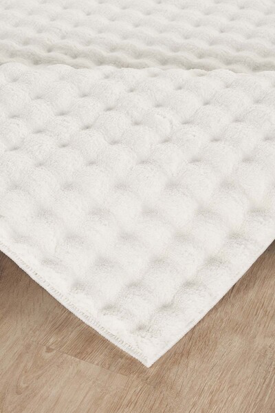 tropikal home Bubble Puffy Post Peluş Kesme Halı Yolluk Kaymaz Taban Yıkanabilir Pofuduk Oturma Salon Çocuk Odası