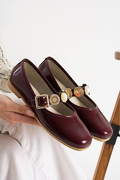 FEMME FATALE Lila Stylish Accessory Buckle Band Mary Jane Daily Shoes