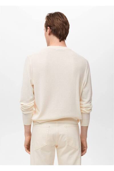 MANGO Man İnce örgülü kazak