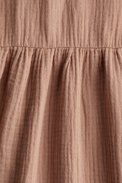 H&M Pamuklu Muslin Elbise