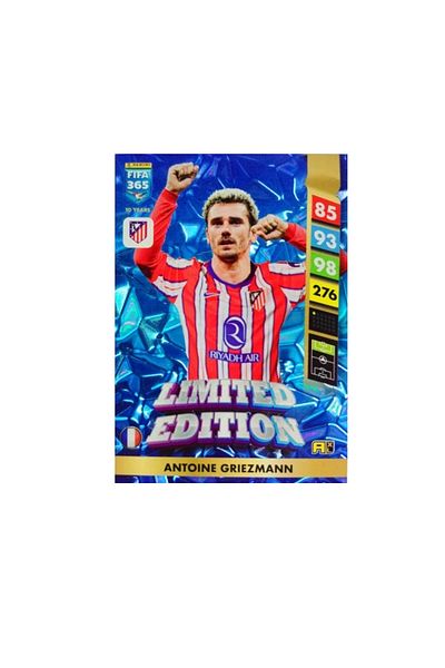 Panini Fifa 365 Adrenalyn XL 2025 Limited Edition Antoine Griezmann Footballer Card