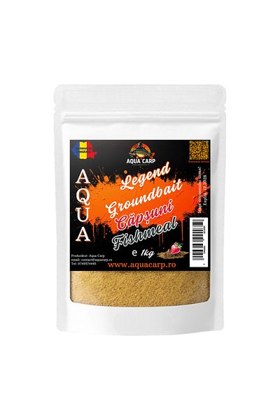 Aqua Groundbait Legend Capsuni & FishMeal 3kg