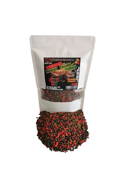 Aqua Pelete AquaCarp Legend Method Feeder 4mm Squid Mix 500gr