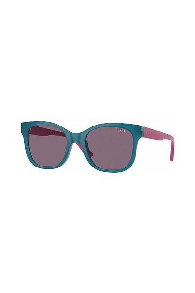 Vogue Ochelari de soare pentru femei Vogue VJ2023 31281A, albaștri, dreptunghiulari, 47 mm
