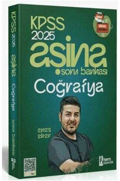 İsem Yayıncılık İsem Yayıncılık 2025 KPSS Coğrafya Aşina Soru Bankası Çözümlü