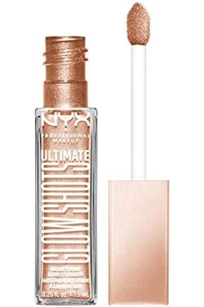 NYX Professional Makeup Ultimate Glow Shots Liquid Eyeshadow, High Key Lychee Color