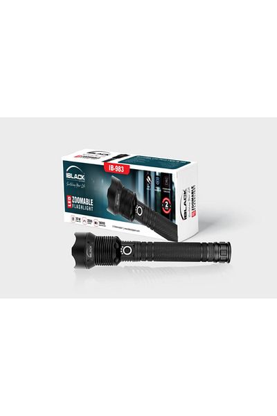 iBLACK Zoomable Led Flash Light IB 983