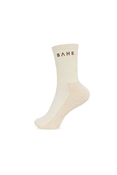 Bahe Studio Grippy Crew Yoga Socks, Comfort Design with Non-Slip Soles