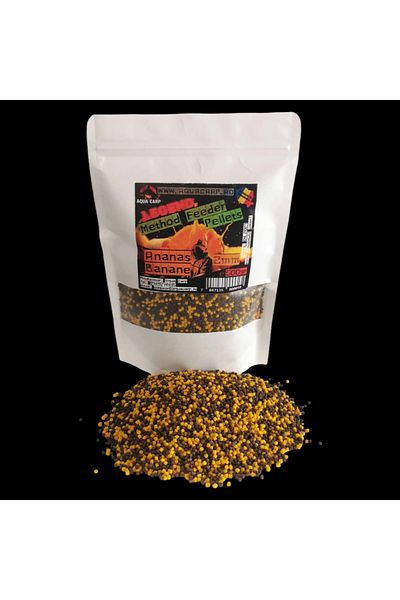 Aqua Pelete AquaCarp Legend Method Feeder 2mm Ananas & Banane 500gr