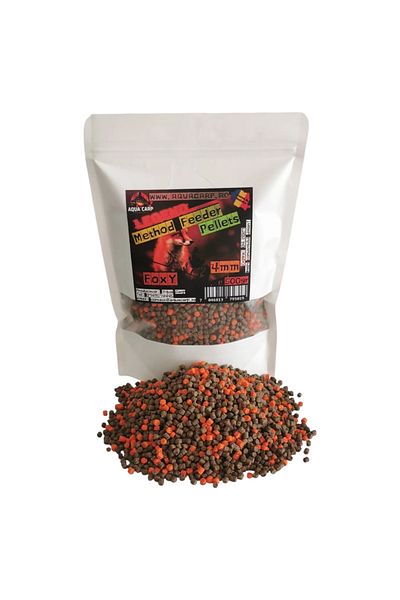 Aqua Pelete AquaCarp Legend Method Feeder 4mm FoxY 500gr