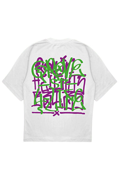 SVART WEAR Μπλουζάκι GROVE STREET με τύπωμα oversized