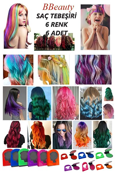 BBeauty Temporary Hair Chalk Geçici Saç Boyası Saç Tebeşiri