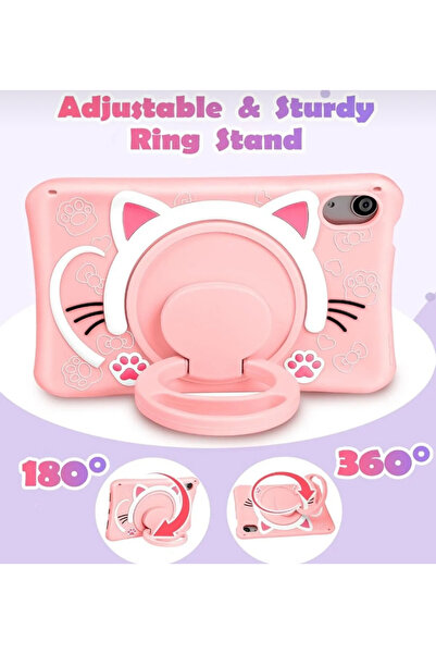 KILIF HOUSE İpad Air 11'' M2 M3 Air 4. /5. /6. Nesil 10.9' Uyumlu Çocuk Kılıf...