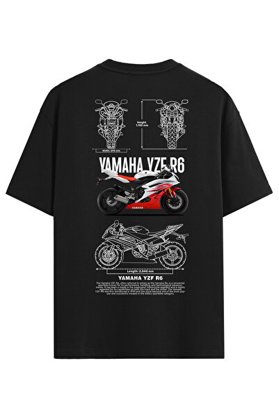 VEK Tricou supradimensionat YZF R6