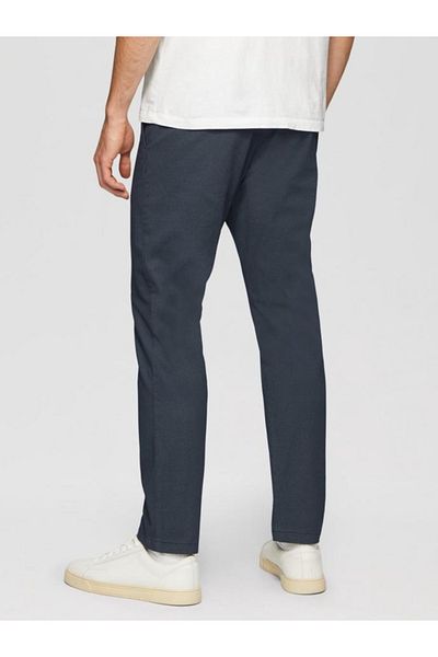 s.Oliver Chino Pants, Phoenix, Mid Waist Regular Fit, Dark Navy