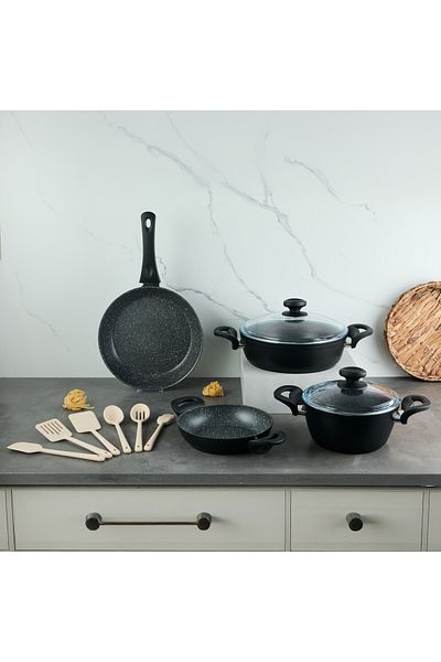 Aryıldız Solido Premium 12 Piece Cookware Set