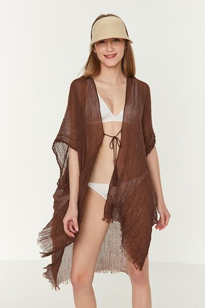 MARBERRY Brown Women's Pareo Beach Dress