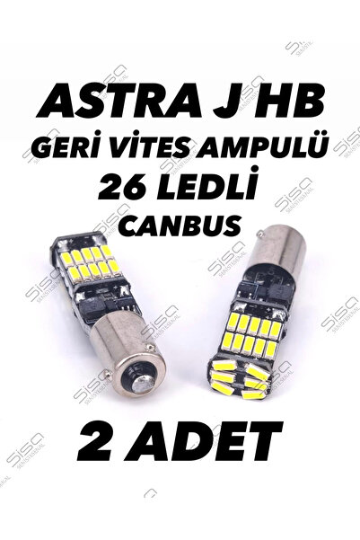 SİSA SENİSTESENAL Astra J Hb Geri Vites Ampulü H21w Canbus Led Ampul Bay9s 2 ...