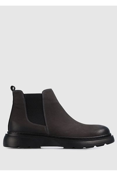 Provoq Men's Anthracite Leather Boots
