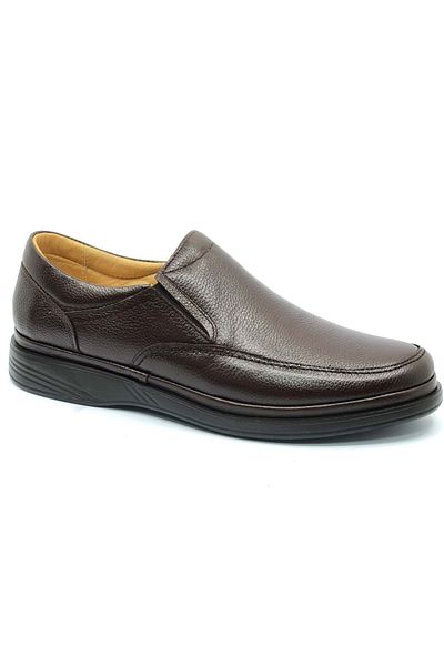 KCMN Ekinci 813 Genuine Leather Men's Casual Shoes Brown