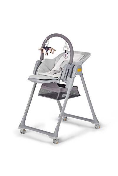 Kinderkraft SCAUN DE MASA LASTREE, 2 IN 1, TRANSFORMABIL, GREY