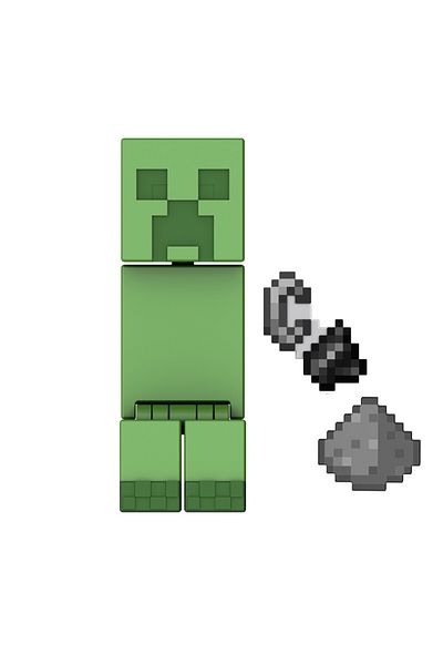 MINECRAFT CRAFT A BLOCK FIGURE CREEPER 8CM