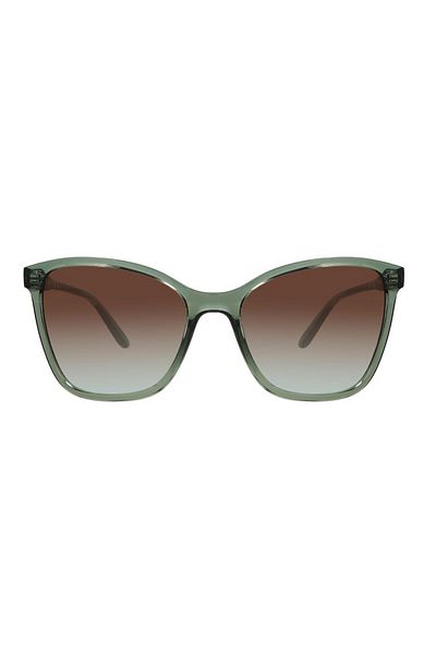 Vogue Women's Sunglasses Vo5520s 3086 E8, Green, Butterfly, 56 Mm