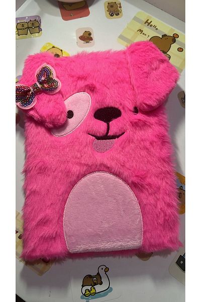 demirosa Fun Notebook for Children – with Plush Cover”
