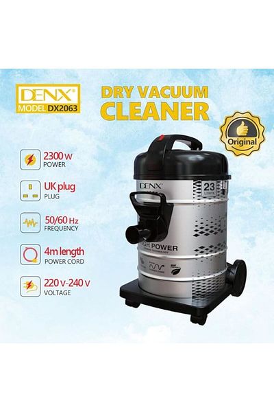 Denx مكنسة كهربائية جافة Dx2063 من دينكس،