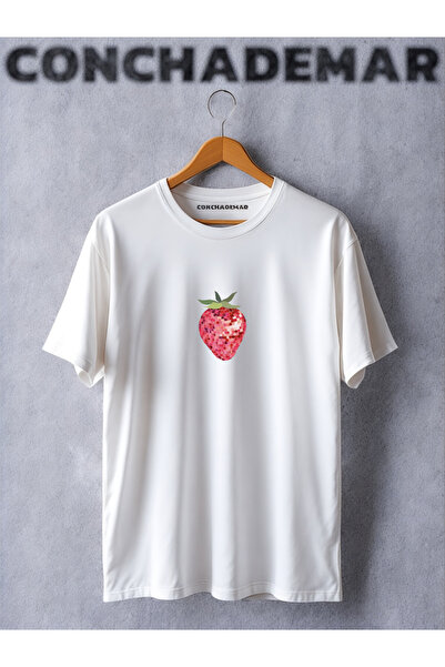 Vordevia Jagoda Jagoda Štampano Oversize kroj T-shirt